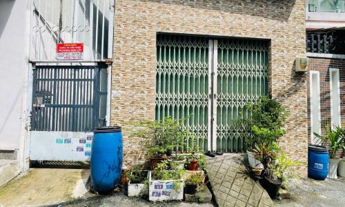 Ngộp-Giảm 1 tỷ bán nhà C4 gồm 6 phòng trọ 100m2 full thổ đường 8m KDC dân trí ngay Hoàng Diệu 2