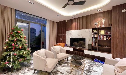 Biệt thự 8x15m nội thất cao cấp + Thang máy; Khu bên sông Hiệp Bình Chánh