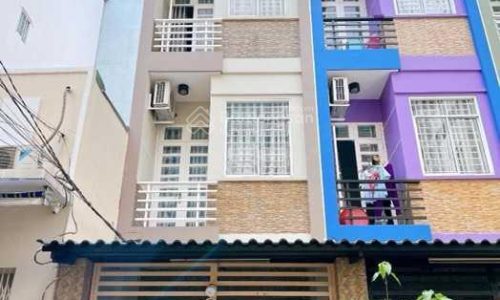 Nhà bán Quận 4, 45m2 đất, 4 tầng hoàn công, gồm 5 phòng, đường trước nhà 10m, 8 tỷ