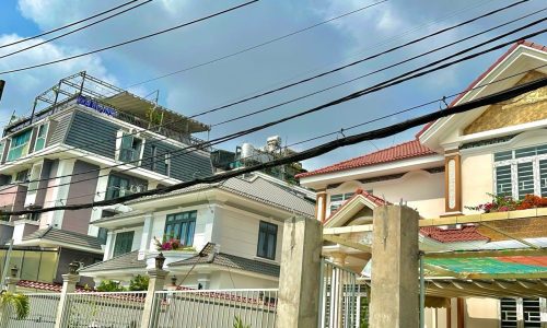 Biệt thự đẳng cấp 4 lầu, khu bên sông, đường 17, Hiệp Bình Chánh, Thủ Đức 20 x22 370m2 chỉ 33 tỷ TL