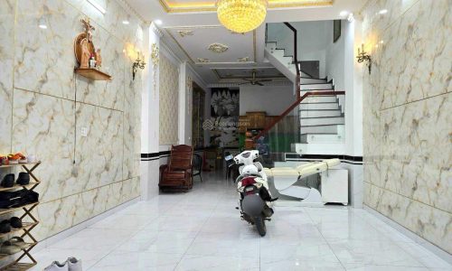 Bán Gấp Nhà mới 3 lầu Đường xe hơi 6m ngay Đường Quang Trung Hiệp Phú Q9 Thủ Đức DT 54m2 giá 5,8 tỷ