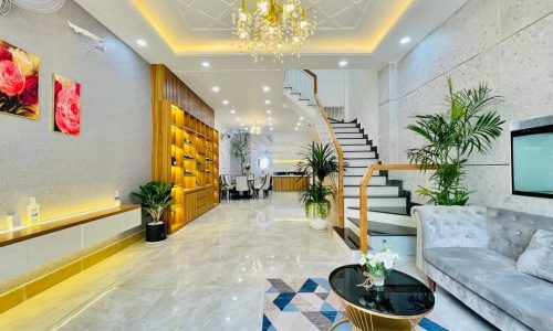 Bán nhà Nguyễn Khoái giá siêu hấp dẫn, DT 174m2, 1T2L, 4PN + Hẻm 4m, SHR, Hẻm thông