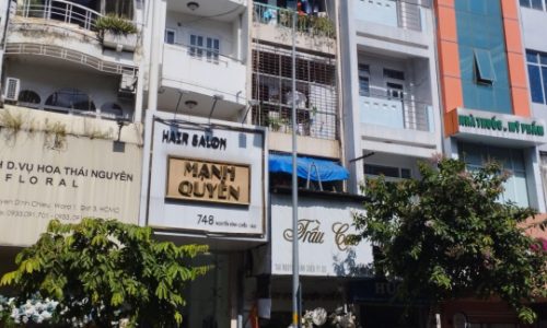 Bán nhà mặt tiền ngay góc Hồng Bàng – Triệu Quang Phục, P11, Q5, DT(3.8×15), 5 tầng, 17 Tỷ TL