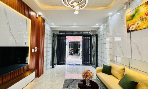 Nhà HXH 5m , gần MT Trần Cao Vân P12 P.Nhuận 3tỷ250 4 tầng 60m2 , thích hợp kd hoặc cho thuê